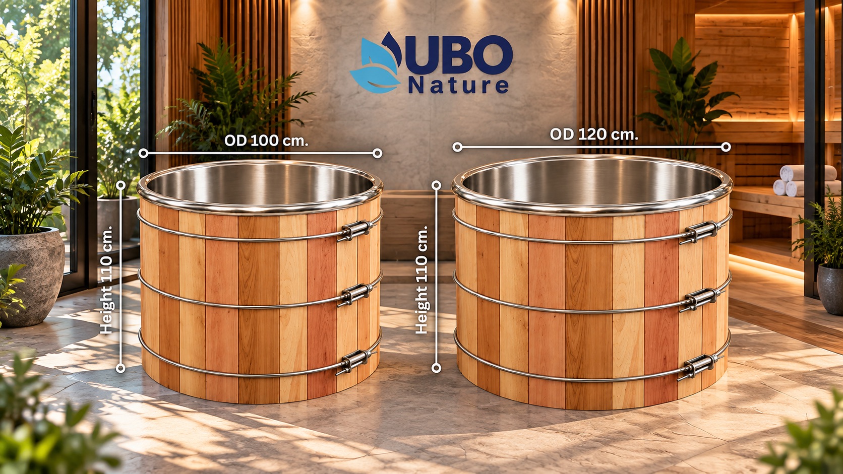 อ่าง ss cover red cedar cold plunge